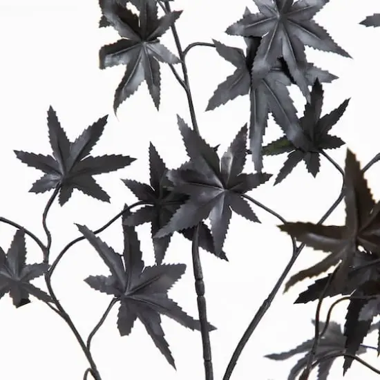 4ft. Artificial Halloween Eerie Black Maple Tree {5}