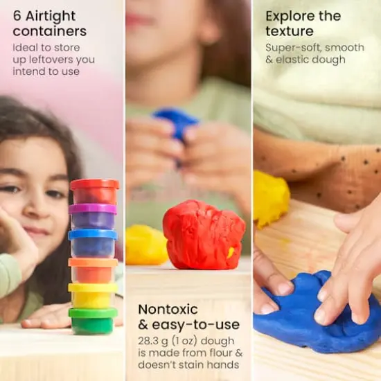 Arteza&reg; Kids Alphabet Dough Kit, 32 pcs {4}