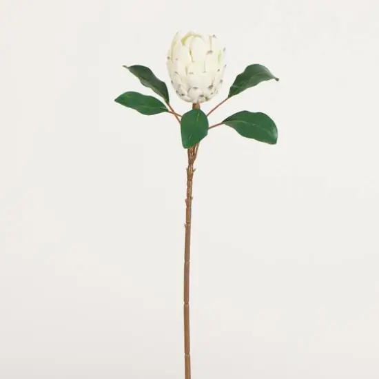 26in. Artificial King Protea Flower Stems - Set of 4 {9}