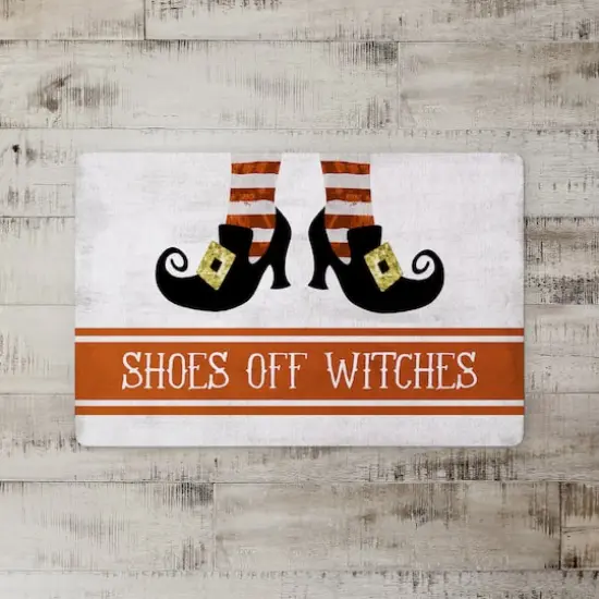 Shoes Off Witches Floor Mat {3}