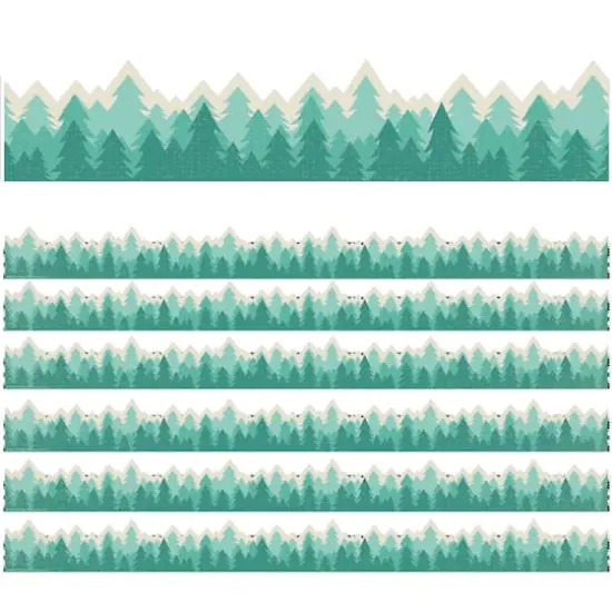 Eureka Adventurer Trees Extra Wide Deco Trim&reg; Set {1}