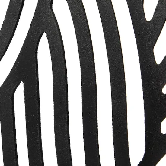 6.6ft. Black Wooden 3 Panel Room Divider Screen {4}