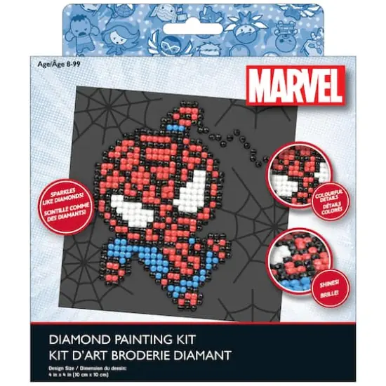 Camelot Dotz Spidey Fun Diamond Painting Kit {3}