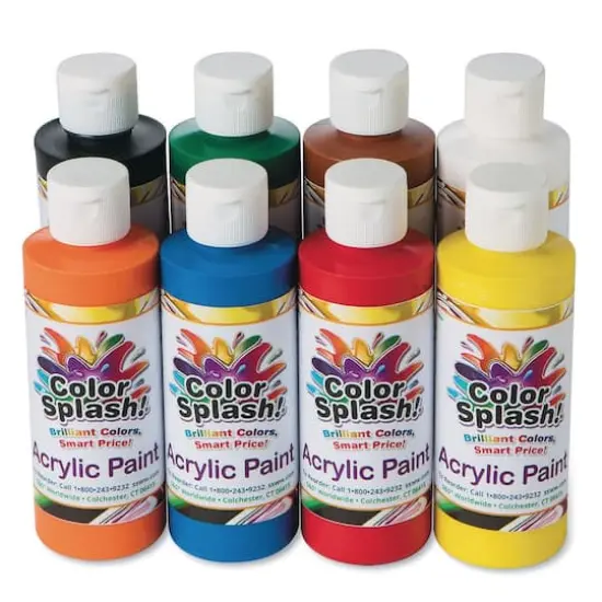 Color Splash!&reg; 8 Color Acrylic Paint Set {1}