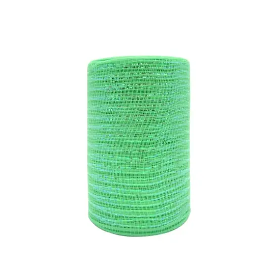 5.5" x 45ft. Mint Mesh Ribbon by Celebrate It&trade; {1}