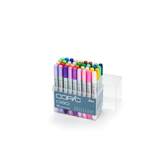 Copic&reg; Ciao 36 Color Marker Set A {7}