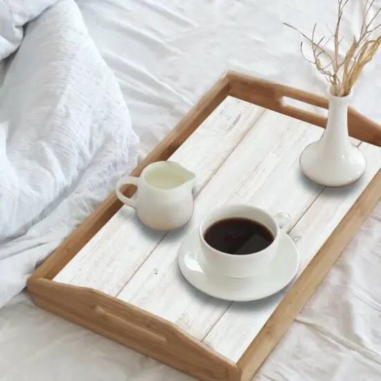 RoomMates White & Light Blue Shiplap Wood Plank Peel & Stick Giant Wall Decals {4}