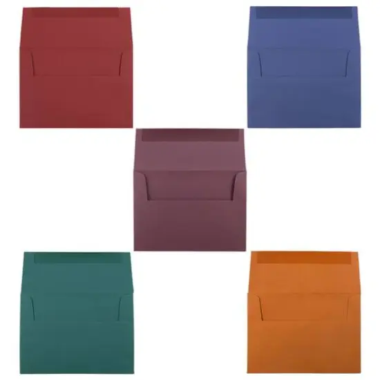 JAM Paper 4Bar A1 Colorful Premium Invitation Envelopes, 125ct. {3}