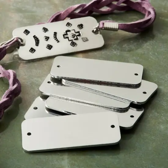 ImpressArt&reg; Aluminum Tag with Holes Premium Stamping Blanks&trade; {3}
