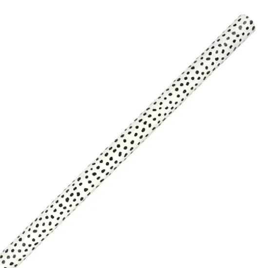 30" Black & White Speckle Gift Wrap by Celebrate It&trade; {3}