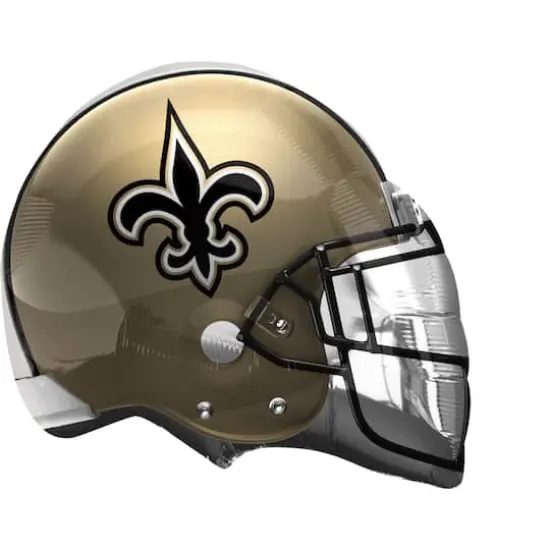 21" New Orleans Saints Helmet Foil Balloon {1}