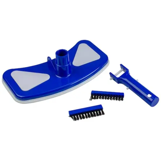 11.5" Swimming Pool Liner Butterfly Vacuum Head with Bumper {3}