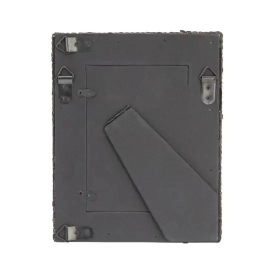 Hello Honey&reg; Black Handwoven Rattan Photo Frame {7}