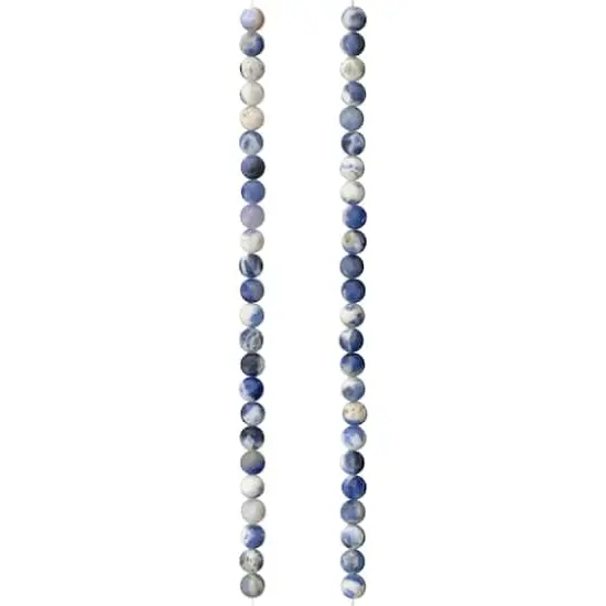 Blue Sodalite Round Beads, 6mm by Bead Landing&trade; {4}