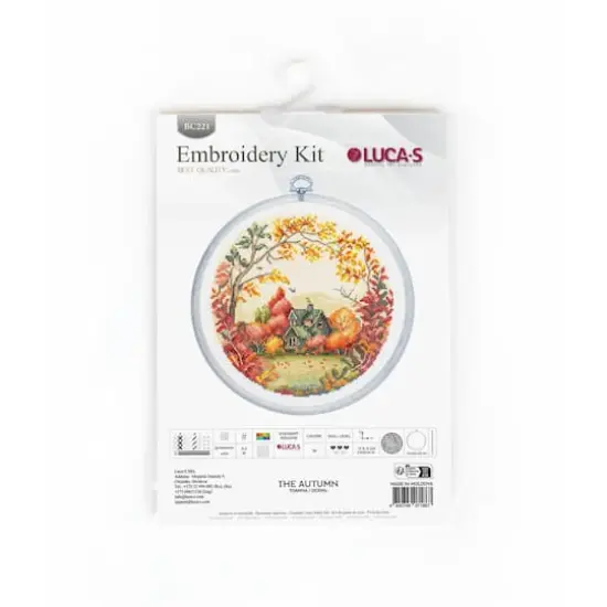 Luca-S The Autumn Counted Cross-Stitch Kit {11}