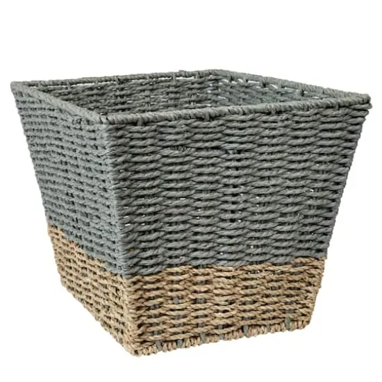 Honey Can Do Seagrass Square Nesting Storage Basket Set {5}