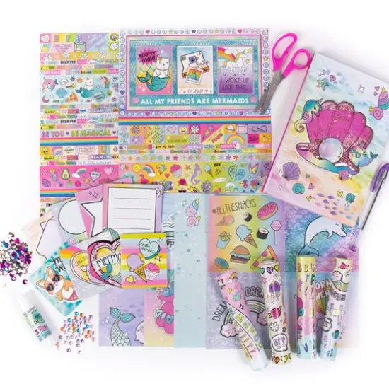 Make It Mine! Magical Glitter Scrapbook {5}