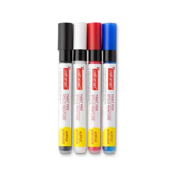 1.2mm Permanent Paint Pens Basic Set by Craft Smart&reg; {1}