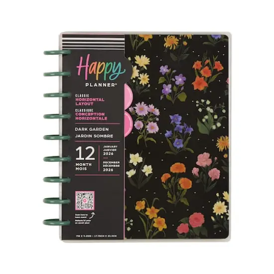 The Classic Happy Planner&reg; Dark Garden {3}