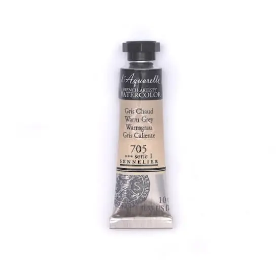Sennelier French Artists' Watercolor, 10mL 705 Warm Grey S1 {1}