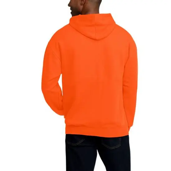 Fruit of the Loom Eversoft Fleece Pullover HoodieSafety Orange {6}