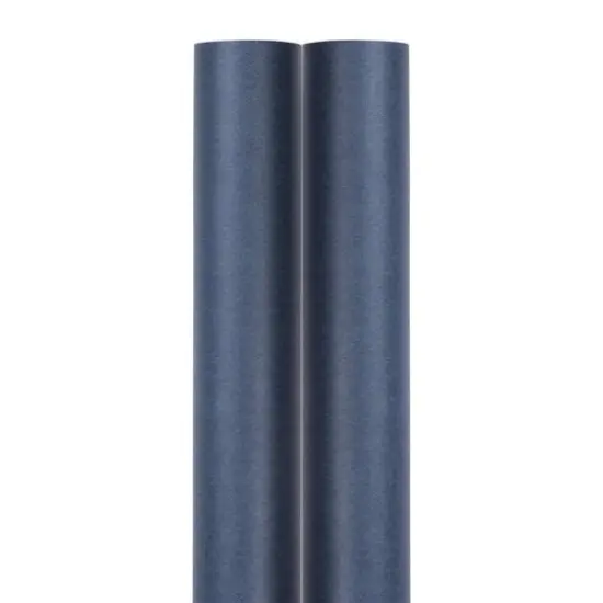 JAM Paper Matte Gift Wrap, 2ct. Cobalt Navy Blue {7}