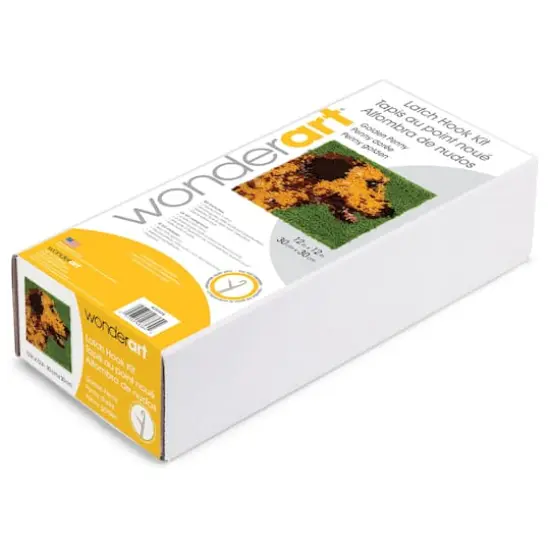 Wonderart&reg; Golden Penny Latch Hook Kit {3}