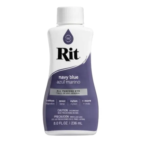 Rit&reg; All Purpose Liquid Dye Navy Blue {1}