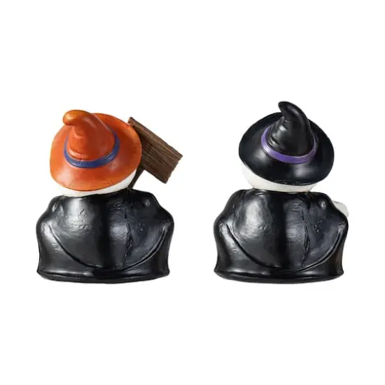 Glitzhome&reg; 7"H Halloween Resin Skeleton Frogs Table Decor Set {8}