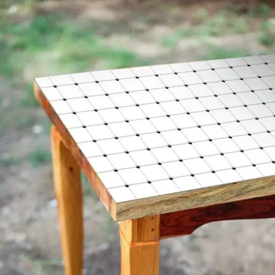 RoomMates Black & White Diamond Backsplash StickTiles&reg; {3}