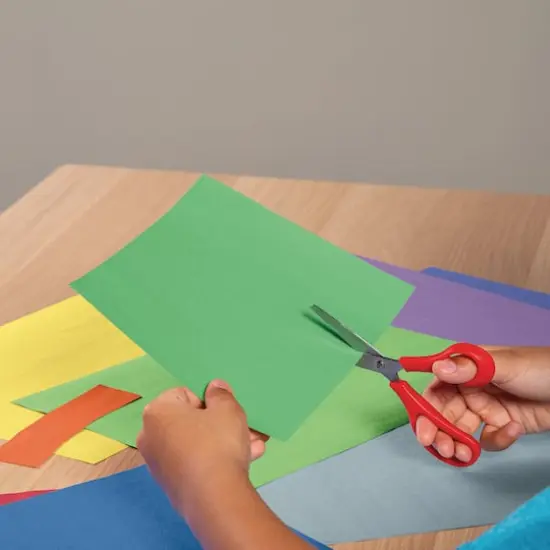 Prang&reg; 12" x 18" Construction Paper, 5 Packs of 50 Sheets Holiday Green {5}