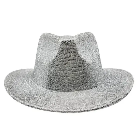 Shiny White Cowboy Hat by Celebrate It™ {1}