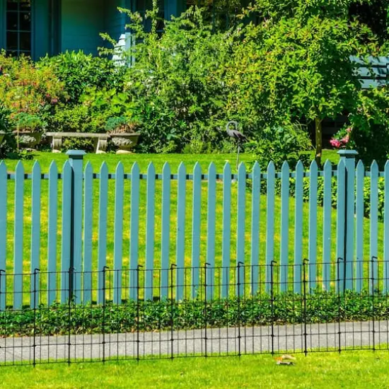 NEX&trade; Garden Decor Fence Rustproof Metal Wire Animal Barrier, 28ct. {9}