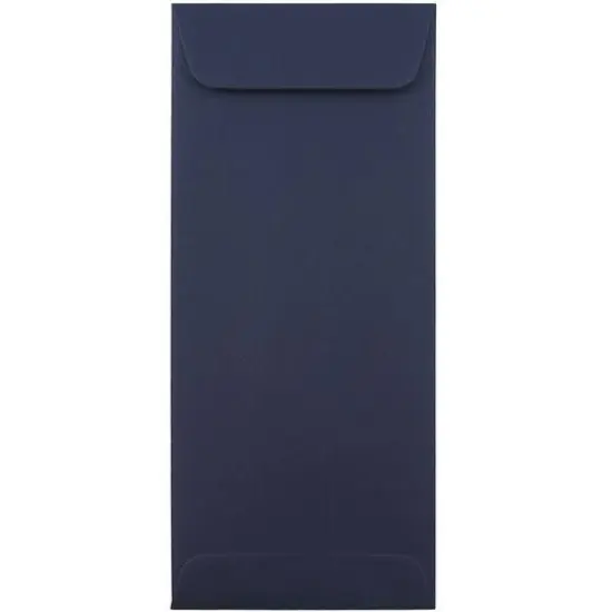 JAM Paper 4" x 9.5" Navy Blue Policy Business Premium Envelopes {1}