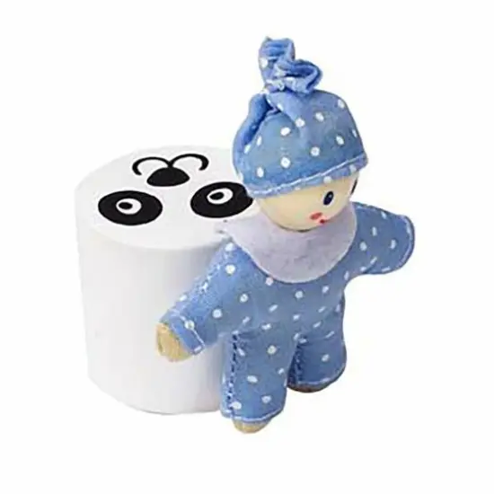 Hape Wooden Dollhouse Baby's Room Furniture Set {6}