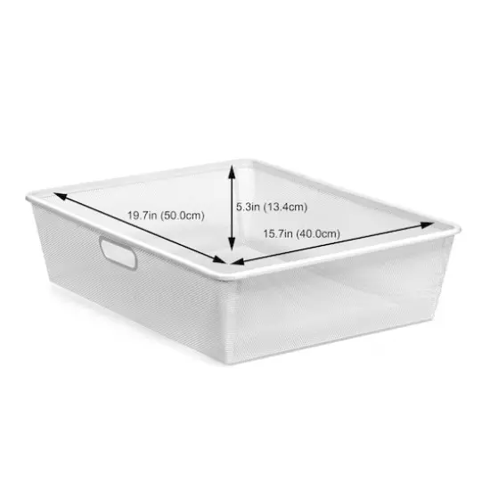 Metro 4-Drawer Rolling Cart by Simply Tidy&reg; White {6}