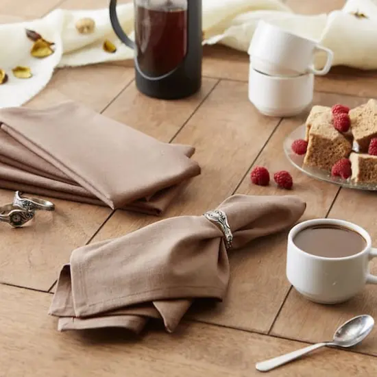 DII&reg; Oversized Napkin, 6ct. Mushroom {6}