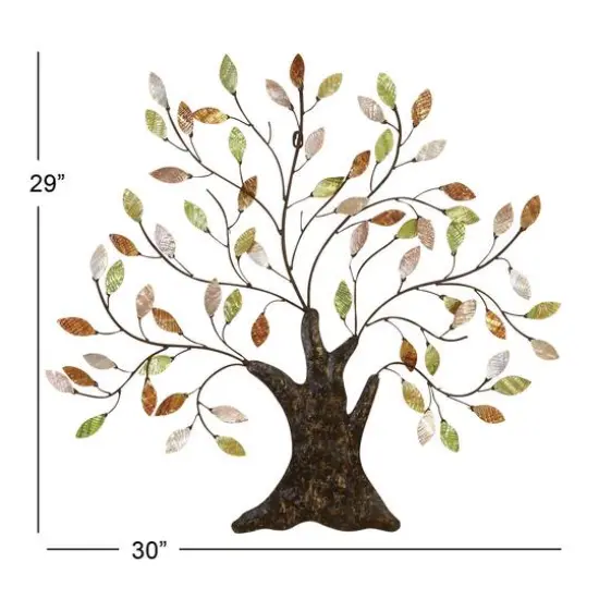 Brown & Green Metal Traditional Wall D&eacute;cor {7}