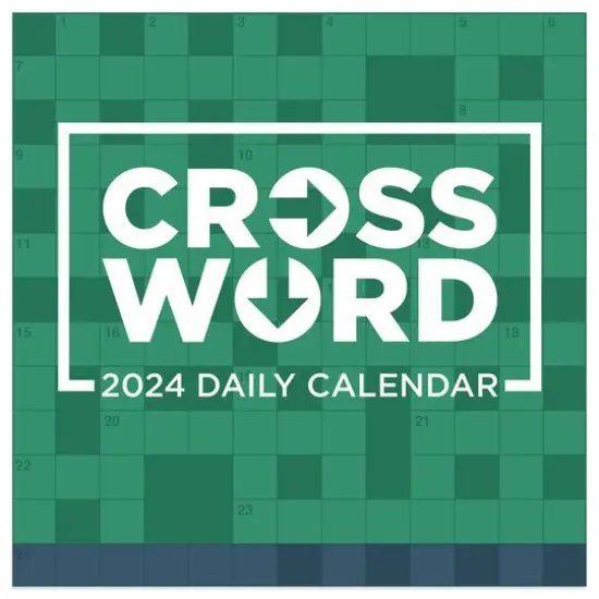 TF Publishing 2024 Crossword Puzzles Daily Desktop Calendar {5}