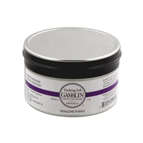 Gamblin Etching Ink, 1lb. Dioxazine Purple {1}
