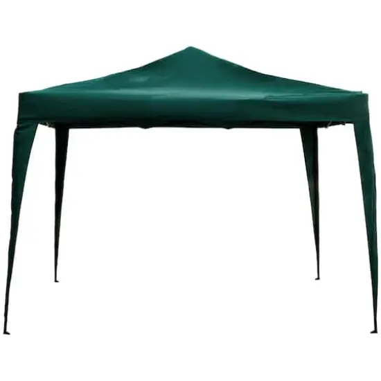 10ft. Pop-Up Outdoor Canopy Gazebo Green {1}