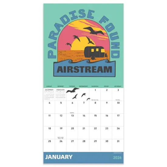 2026 Airstream Mini Calendar {3}