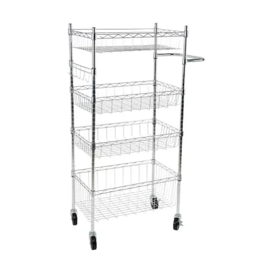 Organize It All 4 Tier Utility Cart {1}