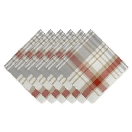DII&reg; Thanksgiving Cozy Picnic Plaid Dinner Napkins, 6ct. {1}