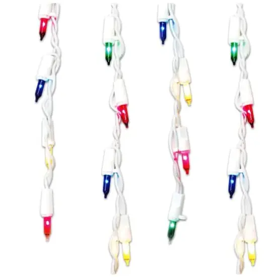 300ct. Multi-Color Shimmering Mini Christmas String Light Set {3}