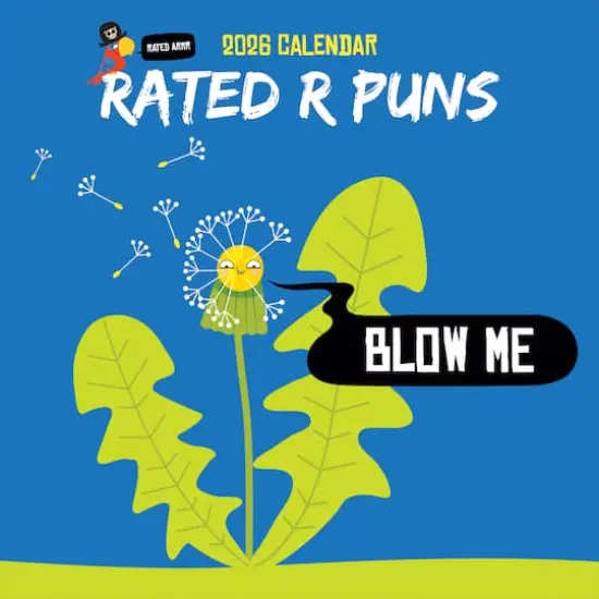 2026 Rated R Puns Wall Calendar {1}