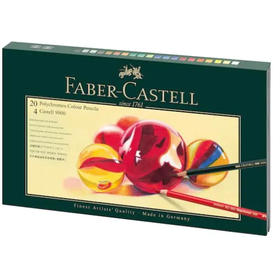 Faber-Castell Polychromos Mixed Media 26-Piece Set {1}