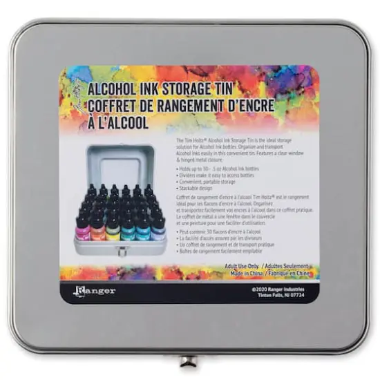 Ranger Tim Holtz&reg; Alcohol Ink Storage Tin {6}