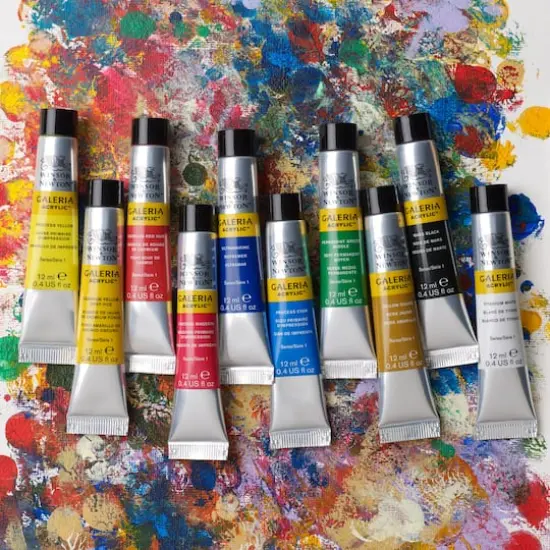 Winsor & Newton&trade; Galeria Acrylic&trade; 10 Color Paint Set {8}
