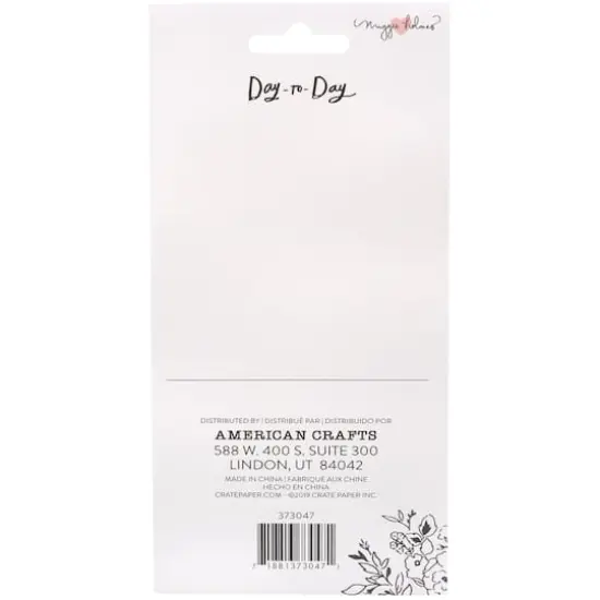 American Crafts&trade; Maggie Holmes Day-To-Day Planner Clear Stamp Set {3}